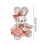 Bábóg Plush Buachaill Cartúin Gleoite 30cm 2
