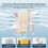 Pack of 3 Replacement Cartridges Humidifier Accessories Ensures 5