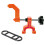Cykelhjulsställ justerbart 8x4cm ABS metall 1