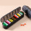 Draagbare pillenorganizer met 14 individuele compartimenten-Rood 7