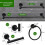 Bathroom Hardware Set Adhesive Towel Rings Robe Hook-silver 4