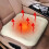 Driver Seat Cushion Winter Plush Warm Thickened 17.7x17.7 6
