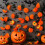 Artificial Chrysanthemum Garland 114 in 4