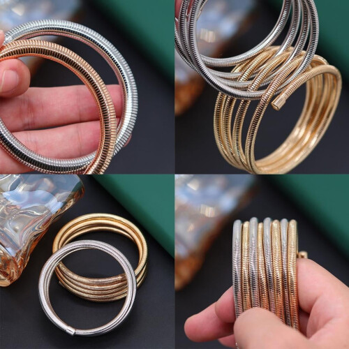 Metal elastisk armbånd til stabling 2