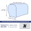 Polyester sofaarmtrekk sett med 2 – stretch 2