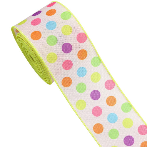 Cinta de Pascua con borde alambrado, 5 yardas 1