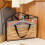 Foldable Clear Storage Bags with Handles 6-Pack 4