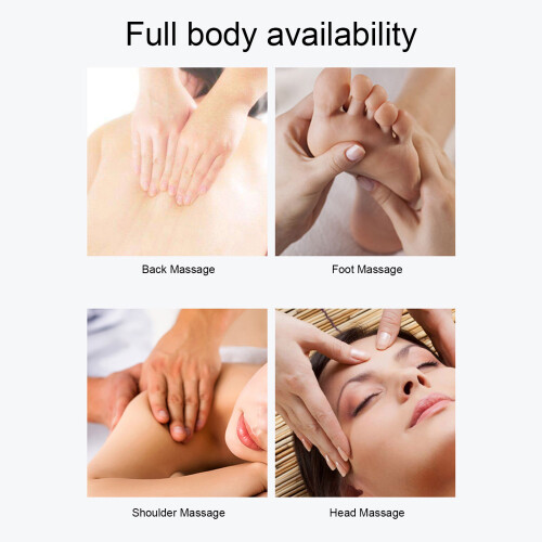 Handheld Trigger Point Massager for Neck Back Legs Deep Tissue Pink Therapy 1