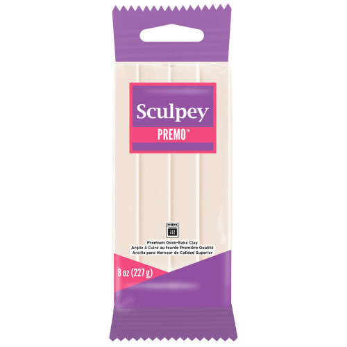 Polyform Premo Sculpey Polymer Clay 8 oz Translucent