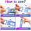 Personal Safety Alarm Rechargeable LED Keychain Blue 4