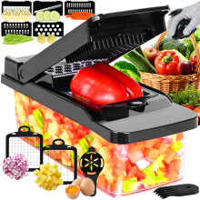 Vegetable Chopper, Pro Onion Chopper, Kitchen Mandoline Food Chopper, Multifunctional Kitchen Vegetable Slicer Dicer Cutter,Mandoline Vegetable Slicer