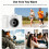 Μίνι κάμερα 3 τεμαχίων, εγγραφή βίντεο HD 1080P, ψηφιακή βιντεοκάμερα με μεγάλη 5