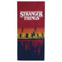 Jay Franco Netflix Stranger Things Sunset Cotton Towel - For Bath, Beach, & Pool - 100% Cotton, 71cm x 147cm