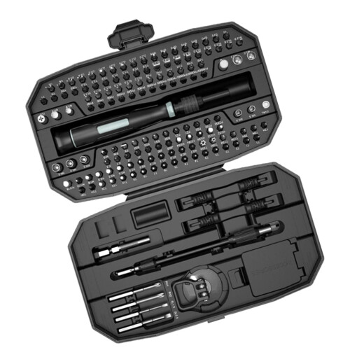 Advanced Multipurpose Compact 152 Piece Screwdriver Kit Suitable for Electronics Jewelry Glasses Repair and DIY Projects 2