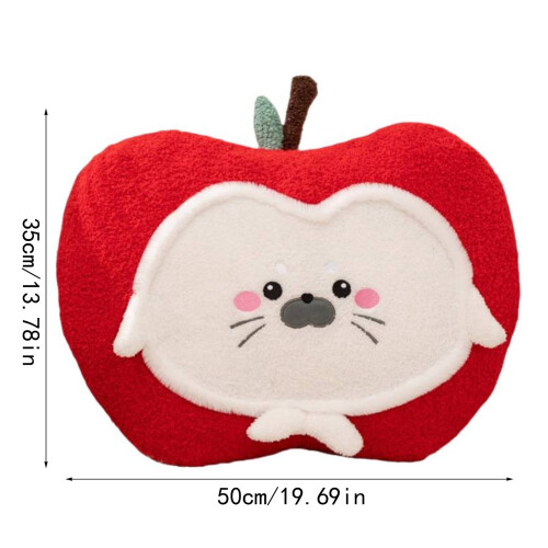Cute Apple and Leopard Print Pillows – Throw Cushions 2