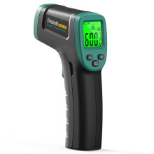 ERICKHILL Infrared Thermometer -50?~600? Adjustable Emissivity Non-Contact Laser Thermometer Gun LCD Backlit Digital Display -Compact Size for Vehicle