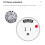 LCD-scherm Timerschakelaars Socket Countdowns Timer Socket 4