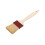 Matfer E444 Pastry Brush Natural Flat Bristles, 60 mm Long 1