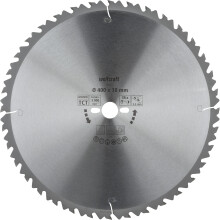 wolfcraft TC Circular Table Saw Blade, green series I 6668000 I Quick, medium-coarse cuts