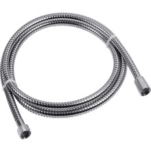 CORNAT TECB3361 Shower Hose STL.Steel 2,0m Chrome, Silver, 200 cm