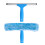 MR.SIGA Professional Window Cleaning Combo - Squeegee & Microfiber Window Scrubber, 10" 1