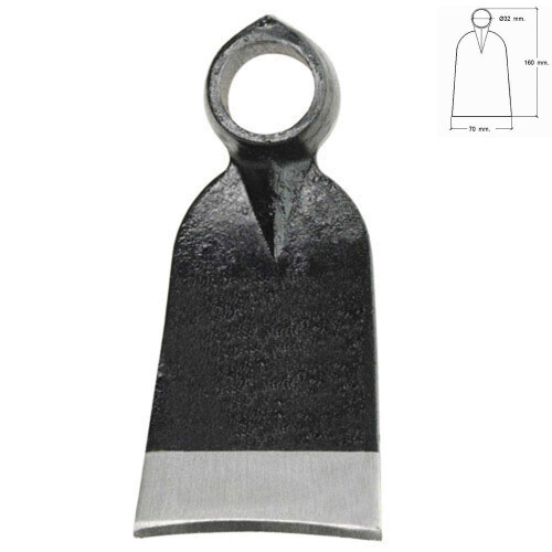 WOLFPACK LINEA PROFESIONAL Forged Hoe Without Handle 343/310g