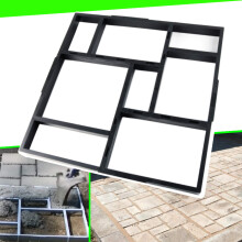 CJGQ 20"x20"x1.8" Plus Size Walk Maker Reusable Concrete Path Maker Molds Stepping Stone Paver Lawn Patio Yard Garden DIY Walkway Pavement Paving