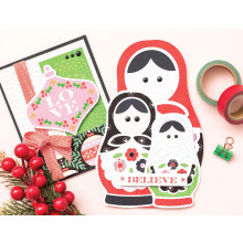 CARDSTOCK Stack 12" JOYEX Noel