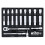 Wiha 22 Piece 3/8? Drive Standard and Deep Socket Tray Set 1