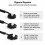 6Pcs L-Size Detachable Zipper Pulls Kit – Black, Compatible with Standard Zippers 7