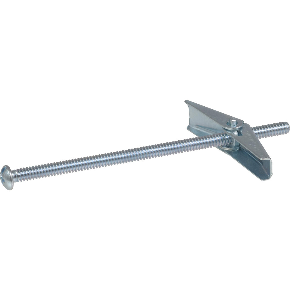 Hillman Group 370066 Toggle Bolt, 1/4X3-Inch, 50-Pack Round Head Machine Screw, 1/4" X 3" 5051224588046