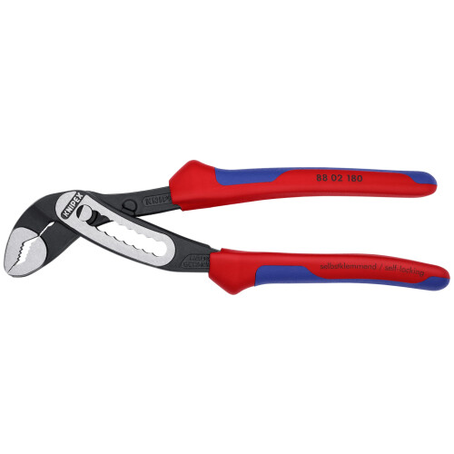 Knipex KNIPEX Tools - Alligator Water Pump Pliers, Multi-Component (8802180SBA)