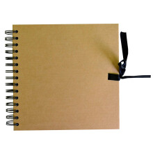 Artemio 20 x 20 cm ScrapBooking Spiral Album in Kraft