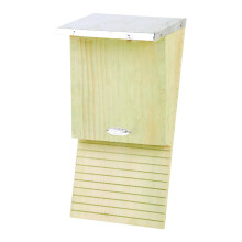 Esschert Design NKVM 39 x 18 x 17cm Wood Bat Box - Natural