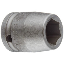 HAZET 900S-17 38 mm 6-Point Hexagon Traction Profile Impact Socket - Phosphatised/Oiled