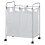 Furinno Laundry Baskets, Chrome + Fabric, one size 1