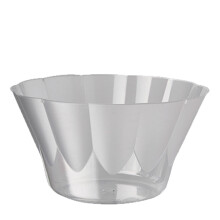 PAPSTAR Invitation 12199 20 Ice Cream and Dessert Dishes 400 ml Round Diameter 12 cm Height 7 cm Transparent