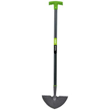 Draper Carbon Steel Lawn Edging Tool | Garden and Allotment Grass Border Edger | Long Handled Half Moon Lawn Edger | Heavy Duty Garden Tools | 88797