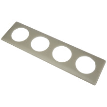 Legrand C?liane2 Plate with One Switch, Grey, LEG98879