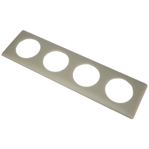 Legrand C?liane2 Plate with One Switch, Grey, LEG98879