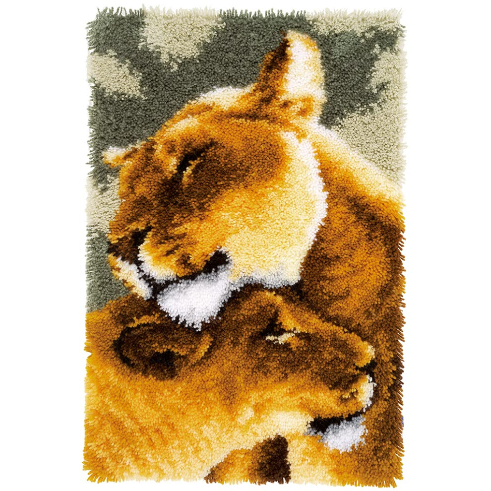 Rug Lion Friendship Vervaco
