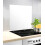 FALKE Glass Back Panel, White Splash Guard, Tempered, 0 x 70 x 60 cm 1
