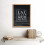 Artery8Slate Quote Eat Sleep Code Repeat Art Printing Poster Πλαισιωμένη Διακόσμηση Τοίχου 12x16 ίντσες 3