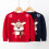 Kinder-Fleecepullover mit Rentiermotiv, Rot, 2–7 Jahre 2