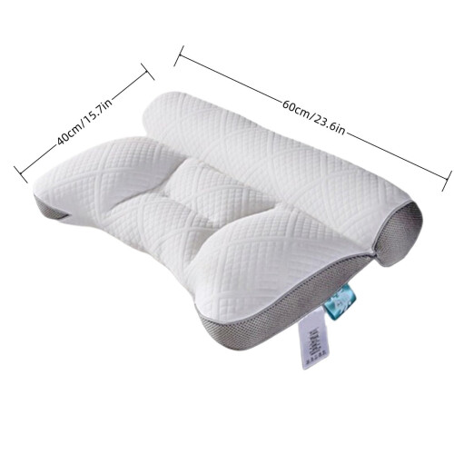 Cloud Nest Dunpude Ergonomisk Nakkestøtte Grå 2