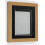 Rickman Box Frame Beech with Black Mount, 10x8 for 6x4 inch 1
