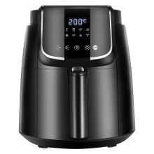 Midea Air Fryers Oven, 4L Oil-Free Digital Air Fryer 1500W, 8 Preset Functions, Rapid Air Circulation, 35-200?, Roast, Grill, Defrost, Shake Reminder,