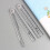 High-Visibility Foldable Measuring Ruler - Shatterproof Polyacrylate Design for Technical Drawing & Academic Use 5