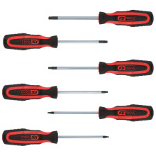 KS Tools 159.0040 TX TB10-TB40 Ergo+ Tamperproof Screwdriver Set (6 Pieces)