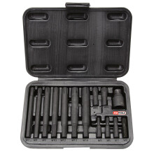 KS Tools 911.4306 5/16-inch Classic Bit Set Ribe (14 Pieces)